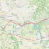 Trace GPS Moissac - Auvillar, itinéraire, parcours