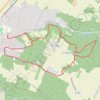 Trace GPS 2 - VTT 1 - court, itinéraire, parcours