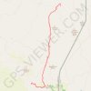 Trace GPS Parc Naturel des Bardenas Reales, itinéraire, parcours