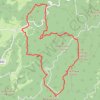 Trace GPS Raquettes dans la forêt des Coulmes, itinéraire, parcours