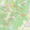 Trace GPS Beaune Saint-Romain, itinéraire, parcours