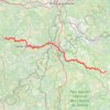 Trace GPS GR6 De Eyzies-de-Tayac-Sireuil (Dordogne) à Lacapelle-Marival (Lot) (2020), itinéraire, parcours