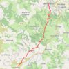 Trace GPS Saint-Palais - Larceveau par le chemin de Saint-Jacques-de-Compostelle GR 65, itinéraire, parcours
