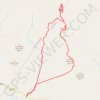 Trace GPS Black Snout and Mount Shaw Loop, itinéraire, parcours