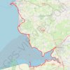 Trace GPS GR 223 De Granville au Mont-Saint-Michel (Manche) (2021), itinéraire, parcours
