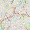 Trace GPS Promenade du pont saint Martial, itinéraire, parcours