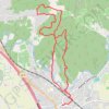 Trace GPS Piolenc - Valbonnette - La Barjavelle, itinéraire, parcours