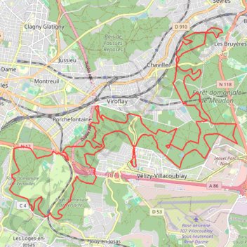 Trace GPS Trace Beau Mollet 2019 on GPSies.com, itinéraire, parcours