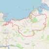 Trace GPS Plage du Vougo par Plouguerneau, itinéraire, parcours