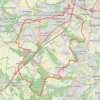 Trace GPS Boucle vers la Roche Turpin et Janvry, itinéraire, parcours