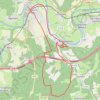 Trace GPS Entre Doubs et Lomont, itinéraire, parcours