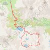 Trace GPS Pics de Tracens et de Touatère - Barèges, itinéraire, parcours