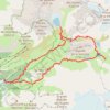 Trace GPS Col de la Vanoise depuis Pralognan - Crochet par le lac de la patinoire, itinéraire, parcours