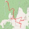 Trace GPS Col de Bovinant tricotage, itinéraire, parcours