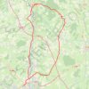 Trace GPS ST VICTOR-HERISSON-LE BRETHON-MEAULNE-VAUX-9433277, itinéraire, parcours
