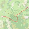 Trace GPS Tour des Monts d'Aubrac - De Saint-Laurent-de-Muret au refuge des Rajas, itinéraire, parcours