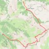 Trace GPS Col des Ugousses, itinéraire, parcours