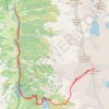 Trace GPS Ardiden par le refuge Russell, itinéraire, parcours