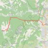 Trace GPS Mialet - Alès, itinéraire, parcours