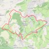 Trace GPS TRK000, itinéraire, parcours