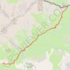 Trace GPS repérage - Vallon de Salse Morène col de pouriac, itinéraire, parcours