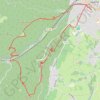 Trace GPS Saverne, Greifenstein, Brotschberg, Geroldseck, Haut-Barr, itinéraire, parcours