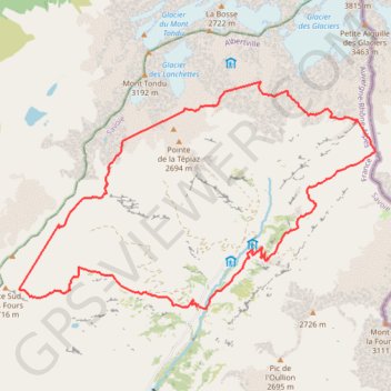 Trace GPS Sentier Thomas Roques, itinéraire, parcours