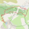 Trace GPS Valgaudemar - Lacs de Petarel, itinéraire, parcours