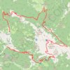 Trace GPS Monte Gugliemo, itinéraire, parcours
