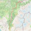 Trace GPS Étape 1 : des Houches au Refuge de la Balme — Le Tour du Mont Blanc, itinéraire, parcours