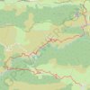 Trace GPS Loubaresse - Le Bez, itinéraire, parcours
