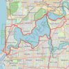 Trace GPS Perth - Swan River - Cottelsoe Beach, itinéraire, parcours
