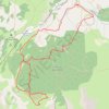 Trace GPS Chalet Vallon d'Ane en Devoluy, itinéraire, parcours