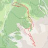 Trace GPS Aiguille d'Orcières face Nord, itinéraire, parcours