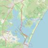 Trace GPS 🚴 Trace de Narbonne au Phare De Port La Nouvelle ,par le Canal de la Robine, itinéraire, parcours