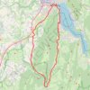 Trace GPS 09 - Tour du Semnoz, itinéraire, parcours