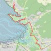Trace GPS Tour du bassin d'Arcachon à pied jour 4, itinéraire, parcours