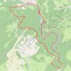 Trace GPS Les sources de la Loue, itinéraire, parcours