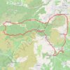 Trace GPS Le Coeur d'Hérault à vélo - La manufacture royale de Villeneuvette et le cirque de Mourèze, itinéraire, parcours