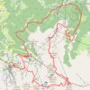 Trace GPS Roche de Mio, tunnel des Inversens, les Bauches, itinéraire, parcours