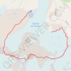 Trace GPS 30.07.2017 Mont Blanc de Cheilon, itinéraire, parcours