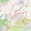 Trace GPS Tour du lac de Lessy, itinéraire, parcours