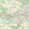 Trace GPS De Courcelles à Palaiseau-Villebon, itinéraire, parcours