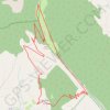 Trace GPS Le gros serre, itinéraire, parcours