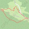 Trace GPS Le tour du Pic d'Issarbe en raquettes, itinéraire, parcours