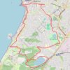 Trace GPS Biarritz Mouriscot, itinéraire, parcours
