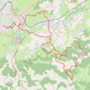 Trace GPS Autour de Vézac par le Pont de Couffin - Aurillac, itinéraire, parcours
