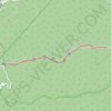 Trace GPS Cascade Couleuvre, itinéraire, parcours