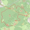 Trace GPS Au coeur des puys du Parc des Volcans, itinéraire, parcours
