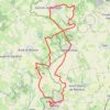 Trace GPS Alpes Mancelles - Vaux, itinéraire, parcours